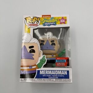 SpongeBob SquarePants Mermaidman Limited Edition 2020 Convention FunkoPop in Box